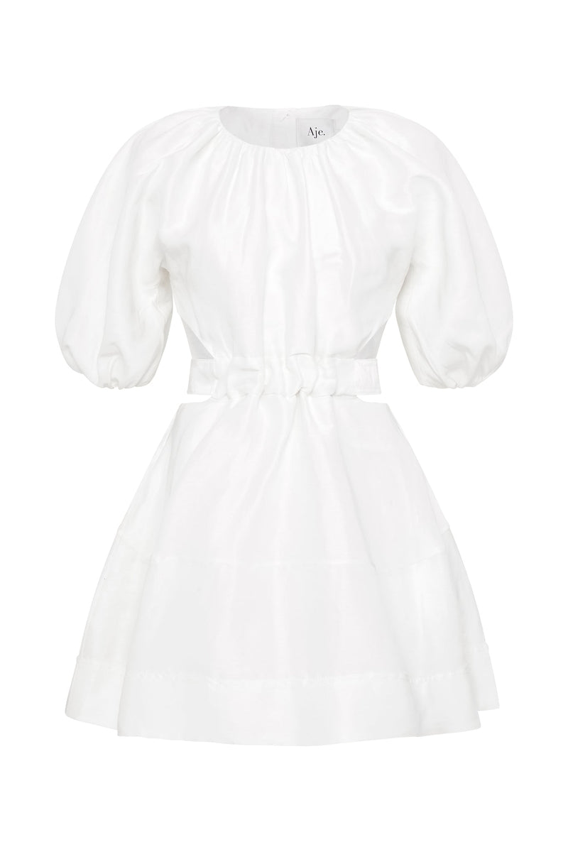Psychedelia Cut Out Mini Dress | White ...
